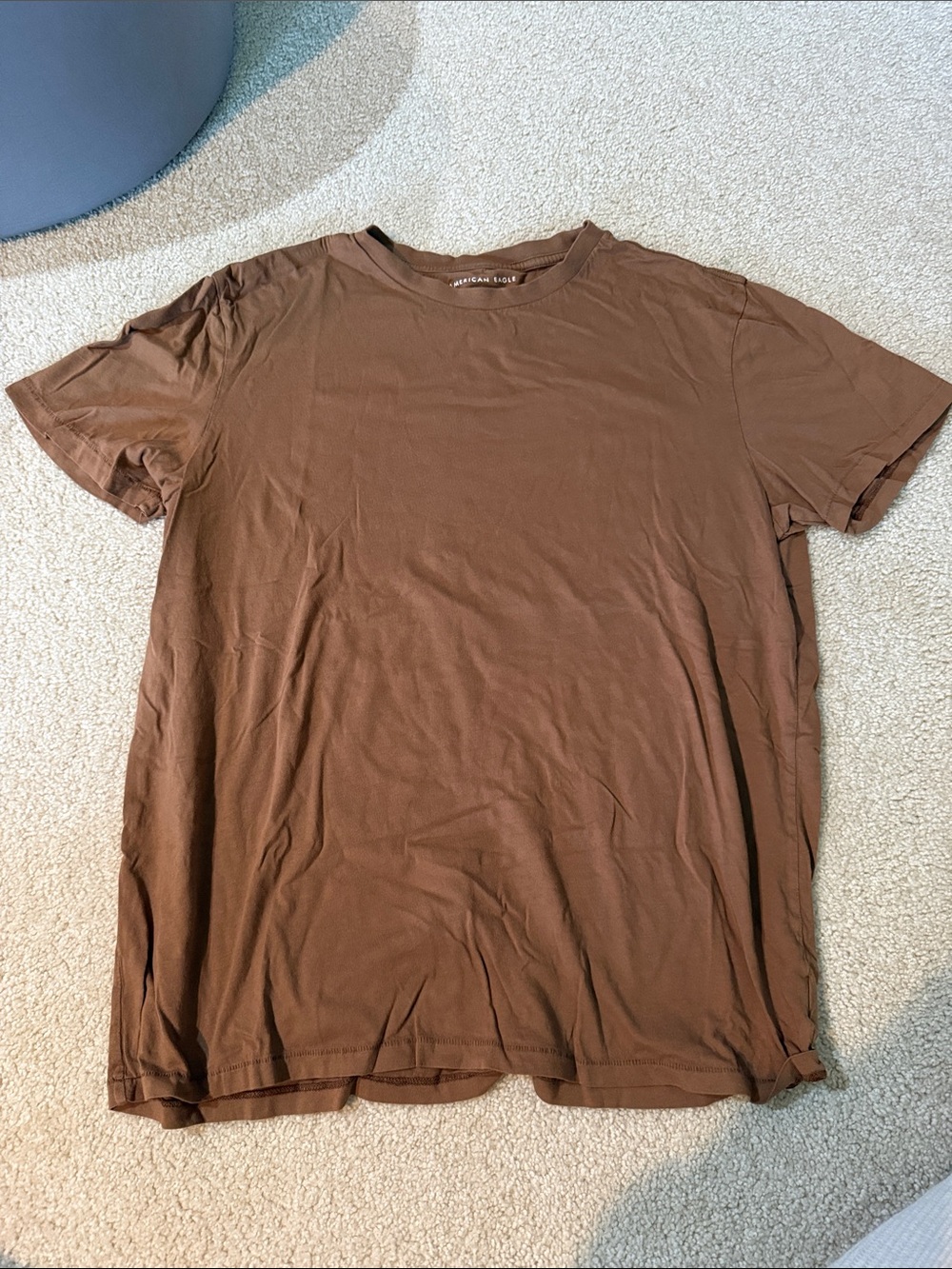 American Eagle Outfitters Brown Crewneck Tee